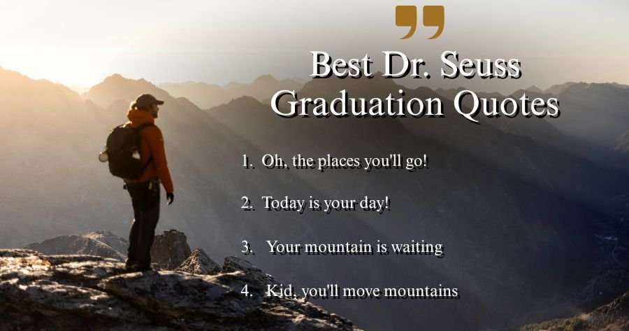 Best Dr. Seuss Graduation Quotes
