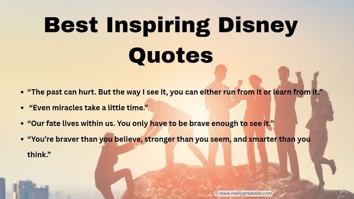 Best Inspiring Disney Quotes