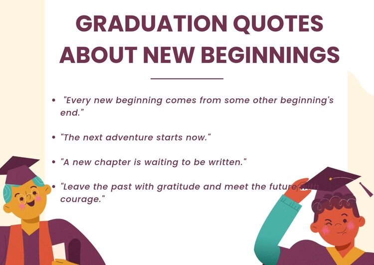 Graduation Quotes About New Beginnings