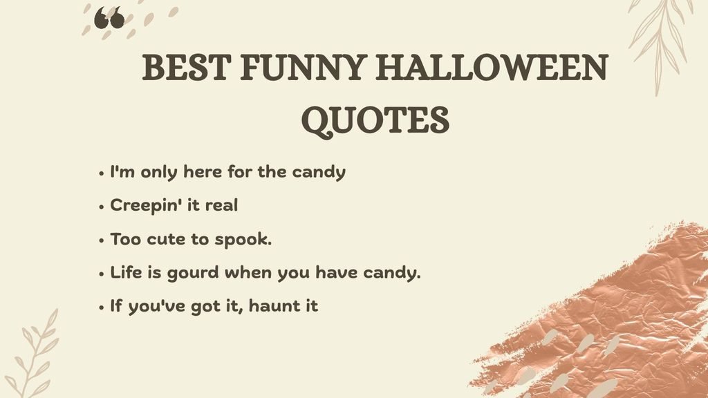 Best Funny Halloween Quotes
