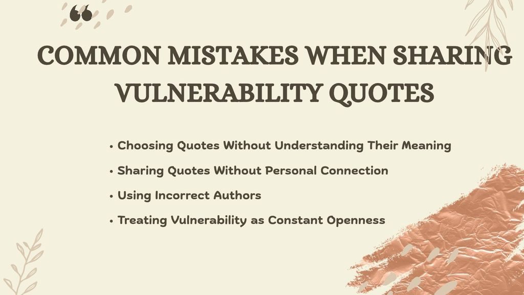 Common Mistakes When Sharing Vulnerability Quotes